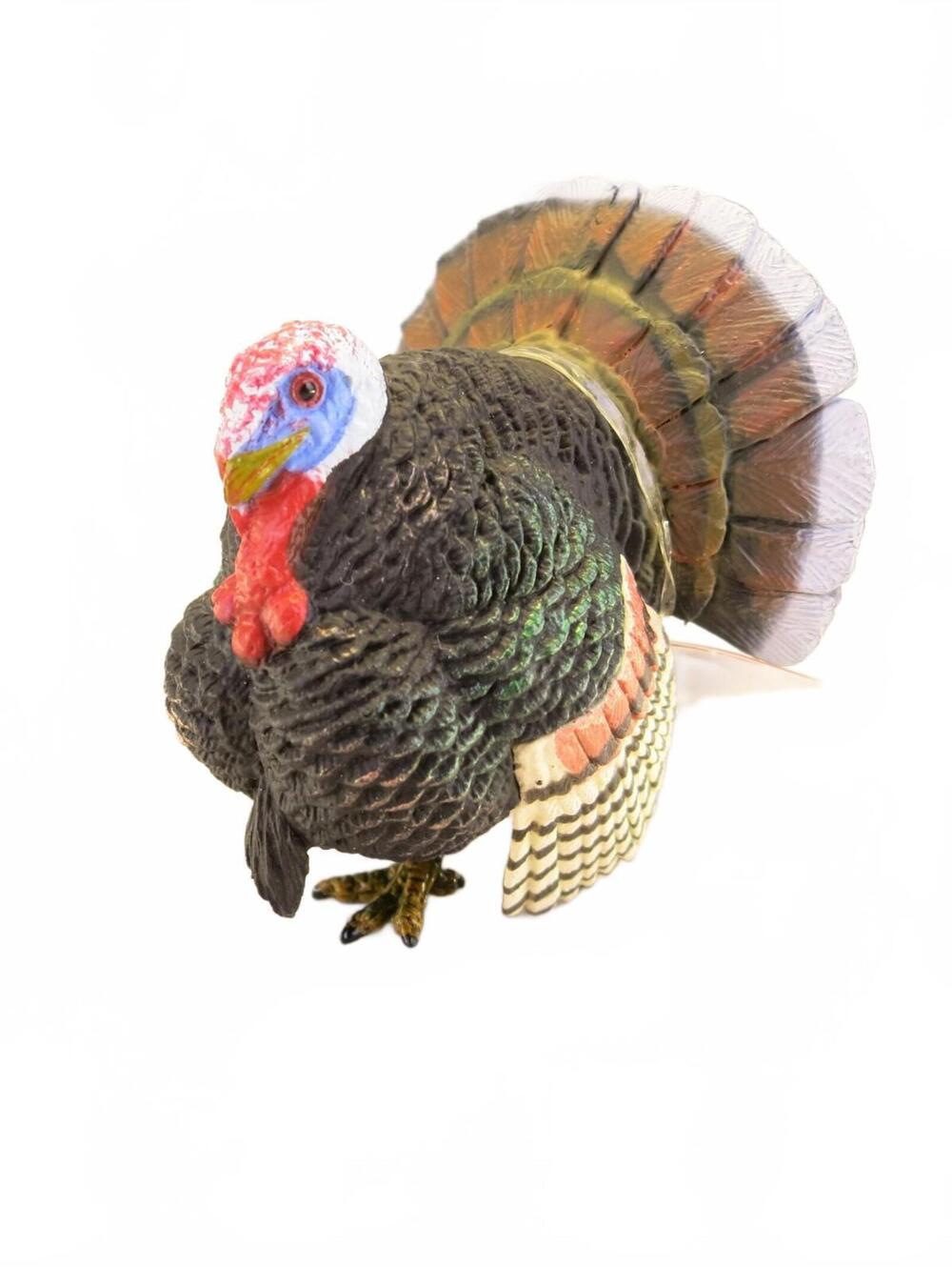 Safari Ltd Turkey Figurine Hand Painted Farm Bird Animal Toy Figure